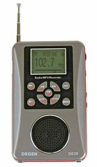 DEGEN DE28 Rechargeable AM FM ShortWave Radio Voice Recorder MP3 Player