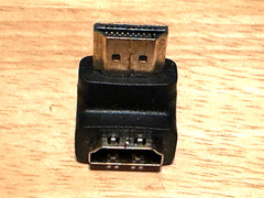 HDMI 270 DEGREE RIGHT ANGLE CONNECTORS. LOT OF 10 PCS