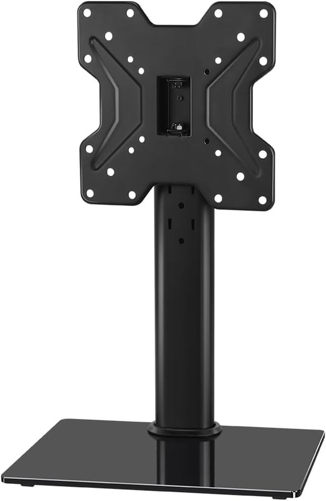 Universal Tabletop TV Stand Base 13-43 Inch Swivel Height Adjustable 77 Lb