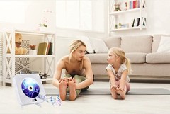 Portable CD Player with Bluetooth, Wall Mountable CD Player with Dust Cover,FM R
