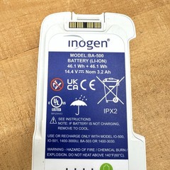 2-Pack Inogen G5 Battery BA-500 Fully Charged Excellent Condition