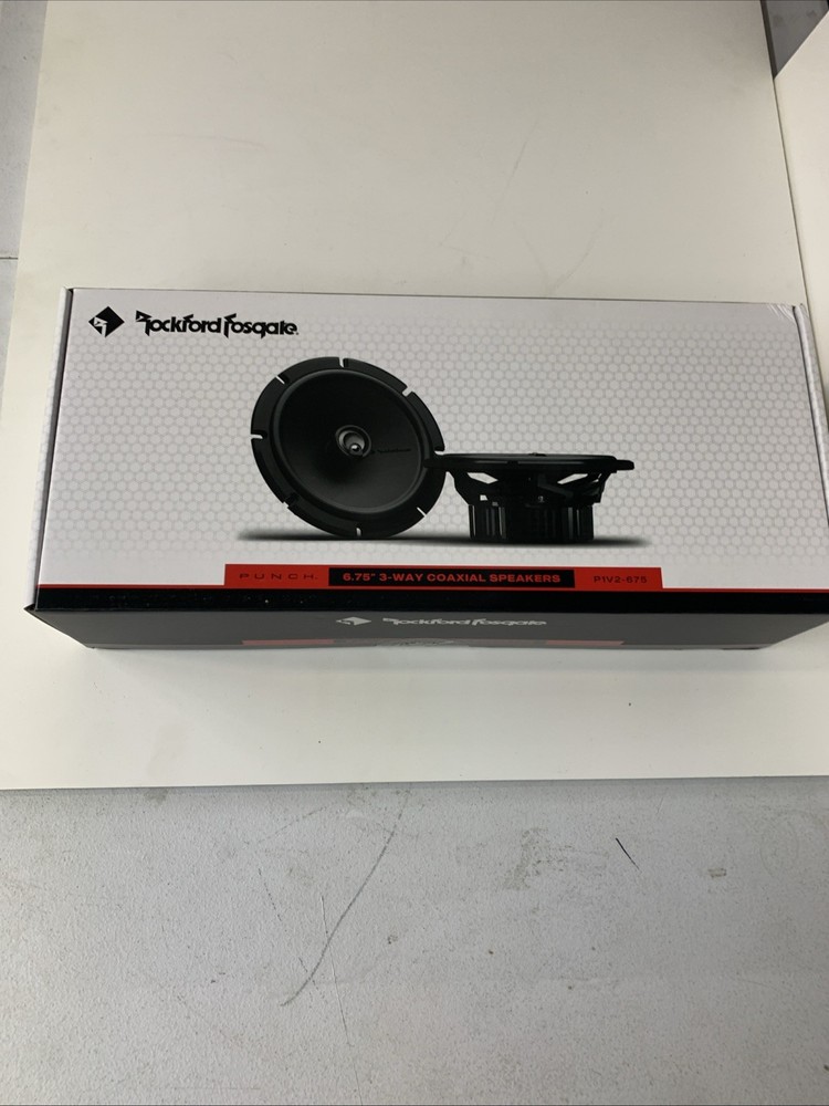 Rockford Fosgate Punch P1V2-675 Punch P1 V2 6.75″ 3-way car speakers