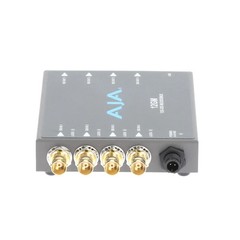 AJA 12GM 12G-SDI to/from Quad 3G-SDI Mux/Demux 4K/UltraHD Converter w/ AC