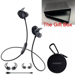 Bose SoundSport Wireless In Ear Bluetooth Sweat-Resistant Headphones-Black-Gift