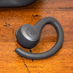 JLab JBuds Air Sport Earbuds Black Wireless Charging Case EUC