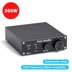 Fosi Audio M03 200W TPA3255 Subwoofer Amplifier Mini Mono Channel Amp W/ 32V/5A