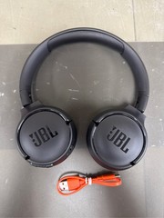 JBL Tune 510BT: Wireless On-Ear Headphones with Purebass Sound – Black