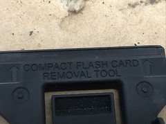 Compact Flash Card Removal Tool OEM CV984 Audio Radio Accessory