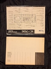 MARS MOD ICOM IC-706 HF/VHF Transceiver 100W Only power-on has been confirmed