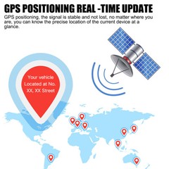 Mini GPS Car Tracker Universal Magnetic Vehicle Bike Tracking Device Wireless