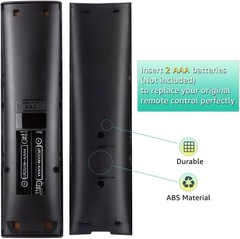 Universal Replacement Remote for VIZIO Smart TVs – Durable ABS Design