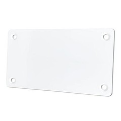 Metal Mounting Plate for Magnetic Wireless Backup Camera, White Iron Bracket