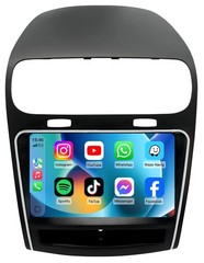 [8Core 4GB RAM 64GB ROM] Car Radio for Dodge Journey 2011-2019: 9″ HD 9 Inch