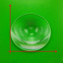10PC 40mm Optical PMMA Fresnel Lens DIY Projector 3D VR Glass Lens Focal 28mm