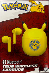 Pokémon Pikachu Bluetooth True Wireless Earbuds W/ Rechargeable Case 2026 NEW