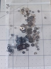 Mixed Lot of Pinch Roller Spacer Lock Catch Locking Plate Cassette Transport