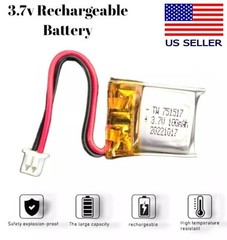 3.7V 100mAh Li-Po Battery For MINI RC Quadcopter Drone Rechargeable Battery New
