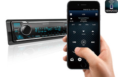 Kenwood KDC-MP378BT Single DIN Bluetooth CD AM/FM USB Auxiliary Car Receiver