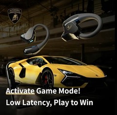 Lamborghini Sport Ear Hook Audifonos Bluetooth 6.0 Headphones