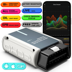 Foxwell NT510 Elite All System Fit For BMW OBD2 Scanner Bi-directional Scan Tool