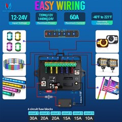 Wireless 208FT RGB Slim Switch Panel LED Momentary Pulsed Flash Switch Controls