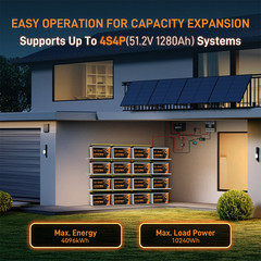12V 320Ah Lithium LiFePO4 Battery,200A BMS for RV, Trolling Motor, Kayak, Solar