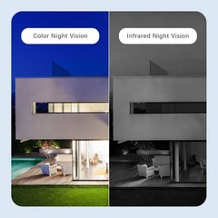 XVIM Outdoor Solar Camera 4MP WiFi Battery Solar Home Security Camera System