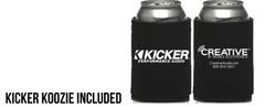 Kicker 6.5″ White Marine Speakers (QTY 2) 1 pair of OEM replacement speakers