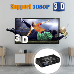 1080P HDMI to RGB Ypbpr Component Video Audio Scaler Converter Adapter