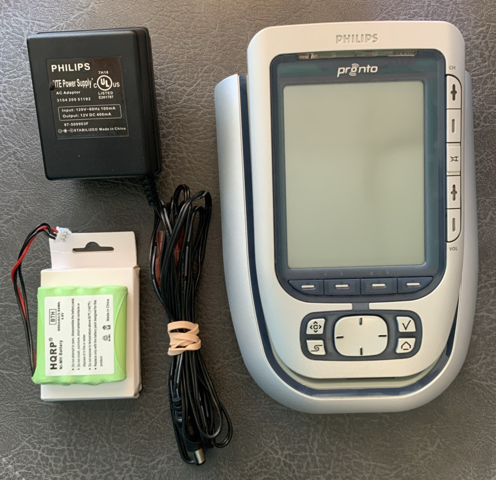 Philips Pronto TSU/DS3000/01 Theater Control Kit. Used, Pro Cleaned & Tested