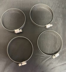 HELIX RACING 114-6428 ALL STAINLESS WORM DRIVE 32-58MM 4, 1-1/4 In To 2.28 In