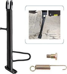 Motorcycle Kickstand, Dirt Bike Sidestand in Iron Material Come wit Size: 24cm
