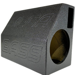 Universal Single Regular Cab Subwoofer Box 1×6.5” Ford Gm Bolero Style Mini PS
