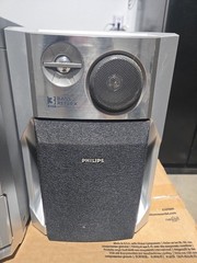 Philips C380 Mini Hi-Fi System 3CD Changer & Dual Cassette Player Tested Works