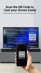 Easy-To-Use Convenient Durable Sturdy Strong 4K Wireless Screen Mirroring Device
