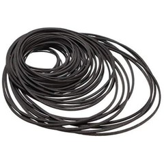 50PCS Rubber Drive Belt Kit for Cassette Player Recorder Repair Replacement New