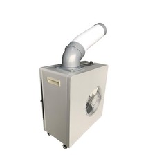 Equator 7000BTU Weatherized Outdoor Air Conditioner+Fan IP24 Casters 110V