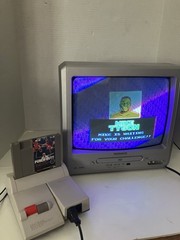 Sanyo TV 13″ DS13204 Front A/V Inputs Retro Gaming w/Remote Working-Coaxial Con