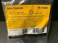 StarTech VGABNCMF1 StarTech.com 1 ft Coax HD15 VGA to 5 BNC RGBHV Monitor Cable