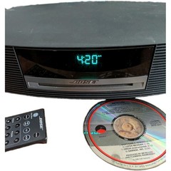 Bose Wave Music System AM/FM/CD Alarm Clock Radio W/Remote AWRCC1 Refurbished