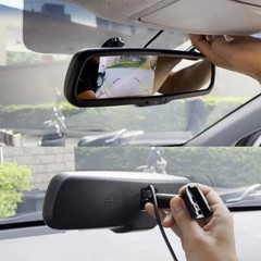 4.3” Rear View Mirror Monitor OEM Bracket Reversing Backup Camera For Ford Jeep