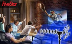 Five Star Amplified 360° Rotor Outdoor TV Antenna 4K 1080p UHF VHF Support 2 TVs