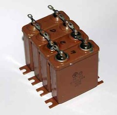 MBGCH-1 0.5μF +-10% 750V МБГЧ Vintage Paper In Oil Pio Audio Capacitor