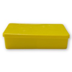 VLCHEK Plastics M-221 Vintage Electronics Circuit Building Yellow Components Box
