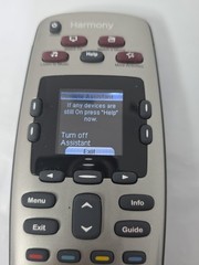 Logitech Harmony 650 Universal Remote Control Tested. 2 New Batteries. E