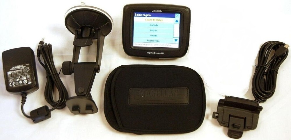 Magellan Crossover GPS 3.5″ LCD Touch Screen Topo Continental United States -A-