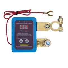 12V/24V 240A Remote Battery Kill Switch Anti-Theft Disconnect w/LED Display US