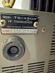 Kenwood TS-430S HF Transceiver 160-10M | SSB | Ham Radio Equipment | Japan
