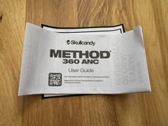 Skullcandy Method 360 ANC True Wireless Noise Canceling Earbuds (Black)