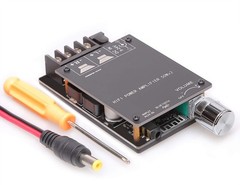 50W+50W Bluetooth 5.0 Amplifier Board,100w Audio Amp Board Dual Channel DC8-2…
